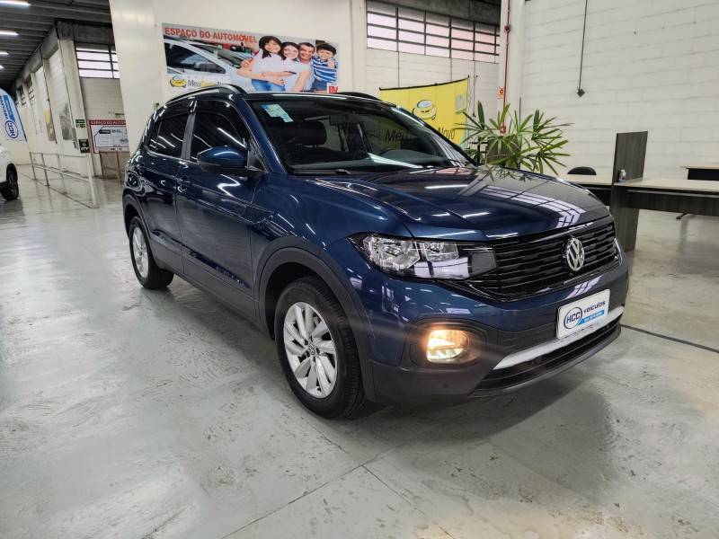 VOLKSWAGEN - T-CROSS - 2020/2020 - Azul - R$ 96.900,00